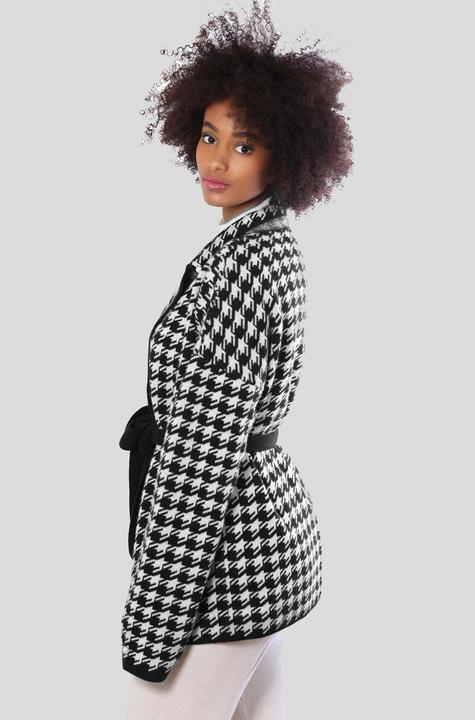 Immagine prodotto Bellemere Cardigan Two-Tone Cashmere-Merino Houndstooth (S)