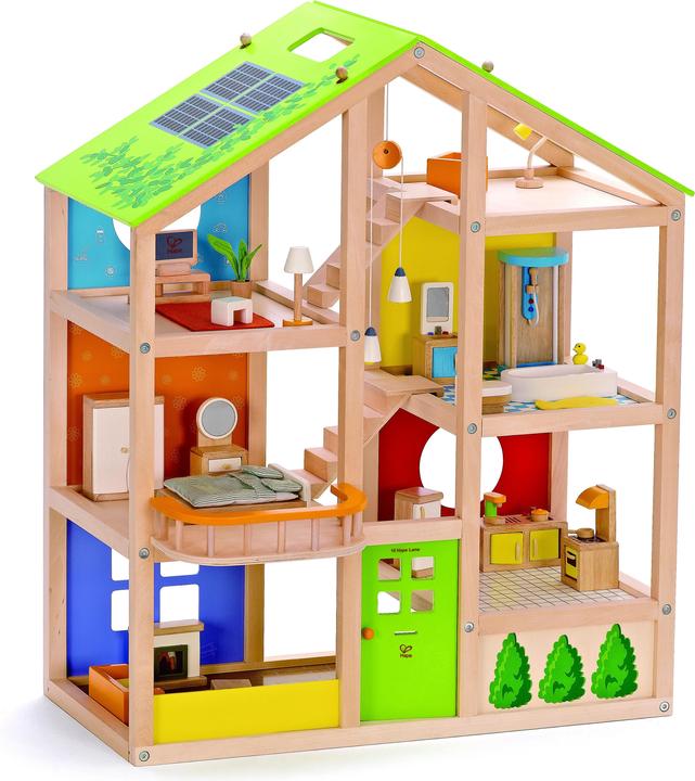 Actual product image Hape Four-season house furnished