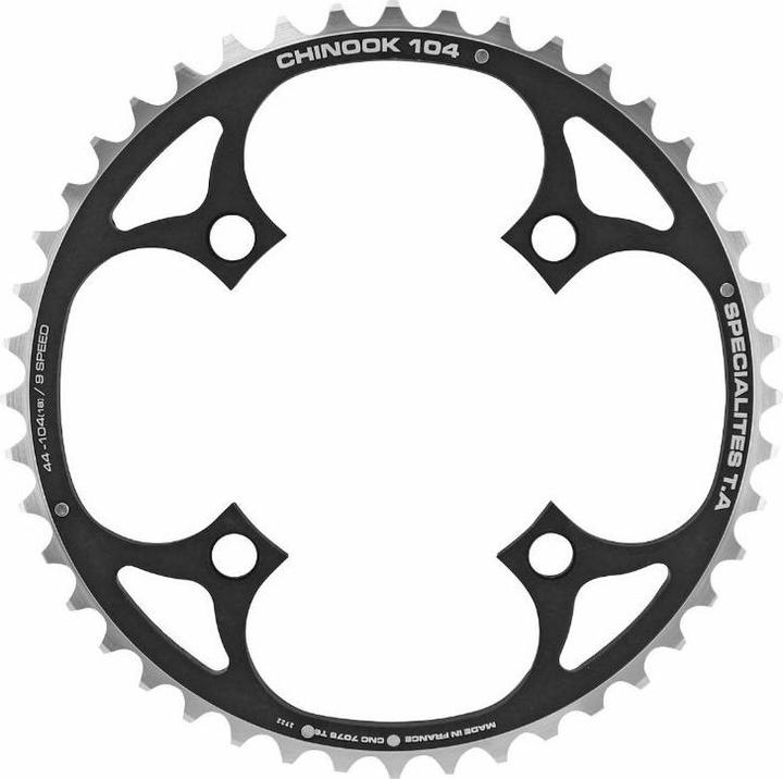Actual product image Spécialités T.A. Specialty triple outdoor t.a. 4bra chinook MTB chainring sram - race face - fsa 8-9v. (44)