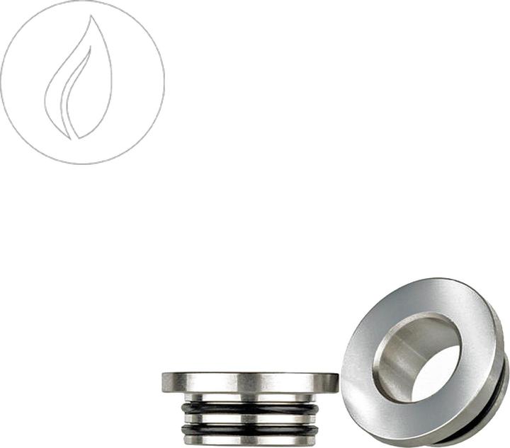 Actual product image DIY Up Drip Tip Adapter Stainless Steel 810-510 (1 x)