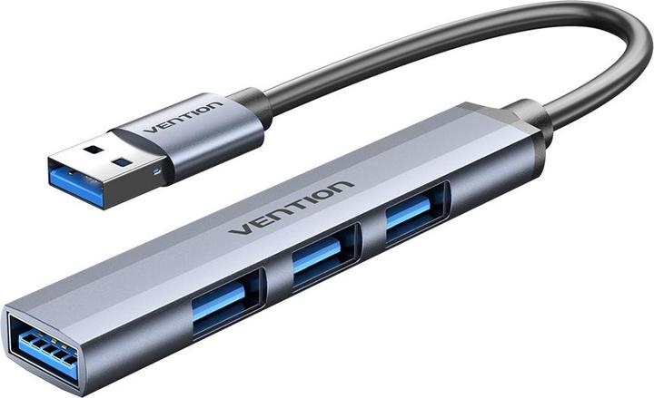 Produktbild Vention Mini Hub USB 3.0 to USB 3.0/3x2.0 CKOHB 0.15m (USB-C, 4 Ports)