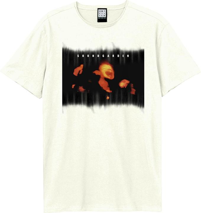Actual product image Amplified Unisex Adult Superunknown Soundgarden Vintage T-Shirt (L)