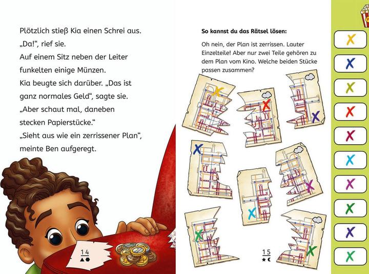 Actual product image Kosmos EXIT® - Das Buch, Bücherhelden 2. Klasse, Das Geisterkino (German, Carola of Boiler, Inca Brand, Michael Boehm, Markus fire, 2024)