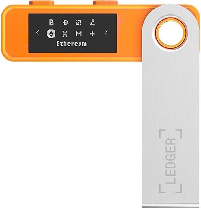 Produktbild Ledger Nano S Plus - Orange (Litecoin, Bitcoin, Dogecoin, Ethereum Classic, Dash)