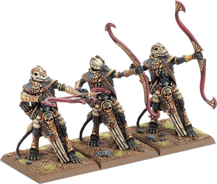 Produktbild Games Workshop Warhammer ToW - Tomb Kings of Khemri Ushabti avec Grands Arcs (Metall)