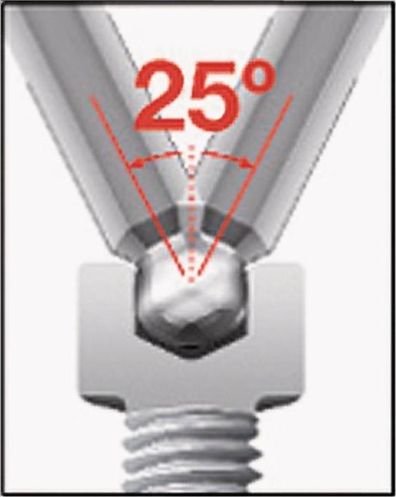 Actual product image Conrad Components Internal hexagon angle screw