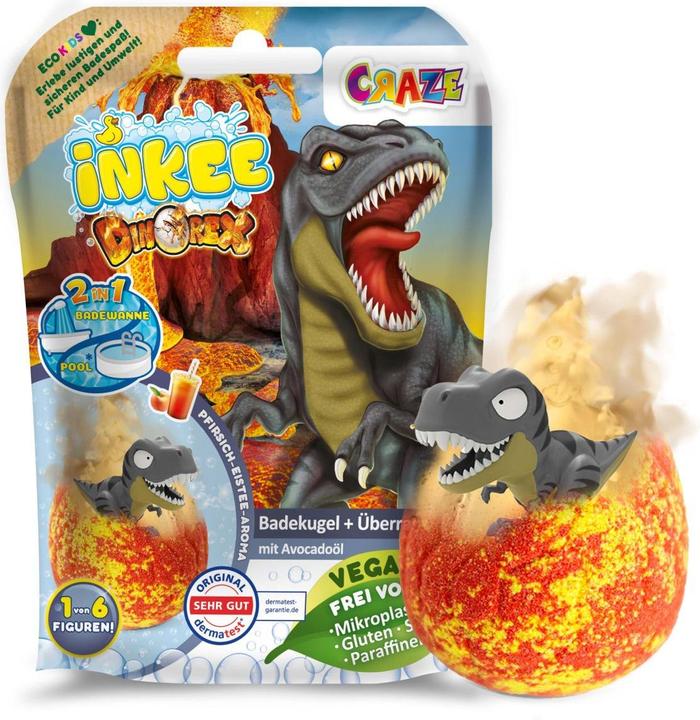 Image du produit Craze Inkee Surprise Dino (Bombe de bain)