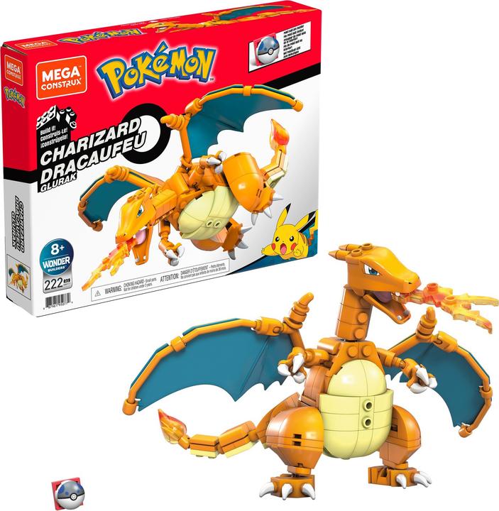 Image du produit Mega Construx Kit de construction Pokemon - Glurak