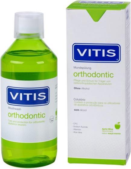 Produktbild Vitis orthodontic Mundspülung 500 ml (500 ml, Mundspülung)