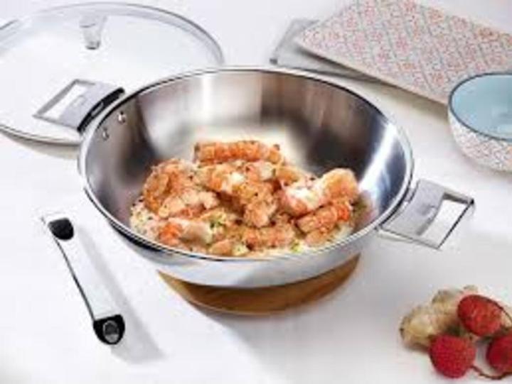 Immagine prodotto Cristel Casteline Wok (24 cm, Wok, Acciaio inossidabile)