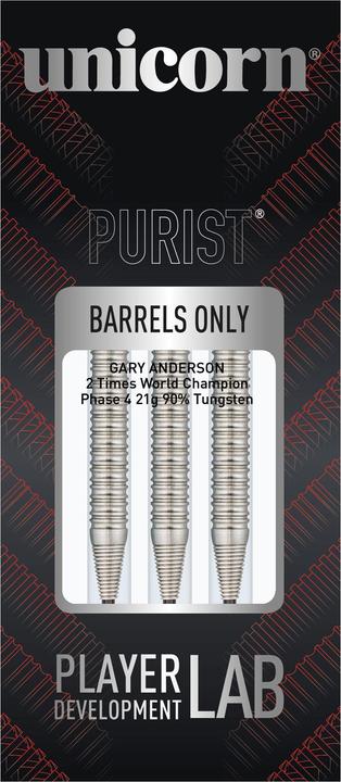 Image du produit Unicorn Phase 4 Gary Anderson Purist Steel Barrel