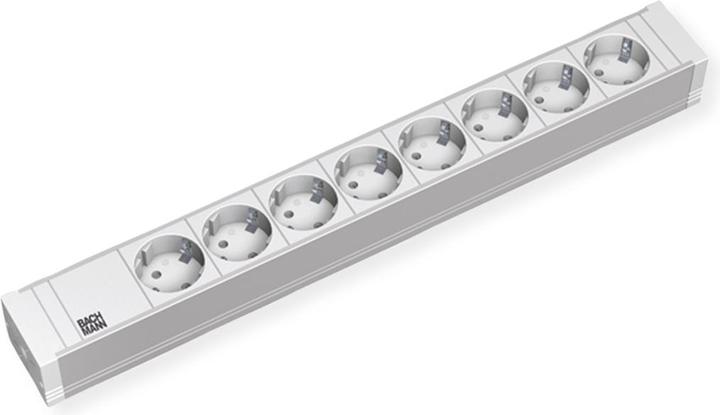 Actual product image Bachmann Extension cord (rack (8 x, CEE 7/3, 2 m)