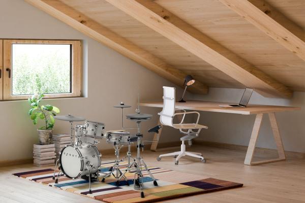 Produktbild Efnote Mini E-Drum Schlagzeug-Set (E-Drum)