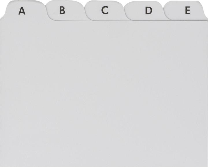 Index cards A7 A-Z (A7, 25 x)