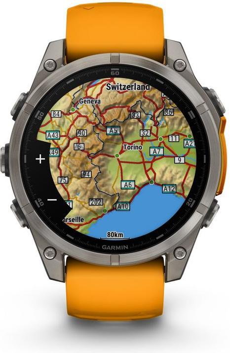 Immagine prodotto Garmin Fenix 8 AMOLED Sapphire Titan (47 mm)