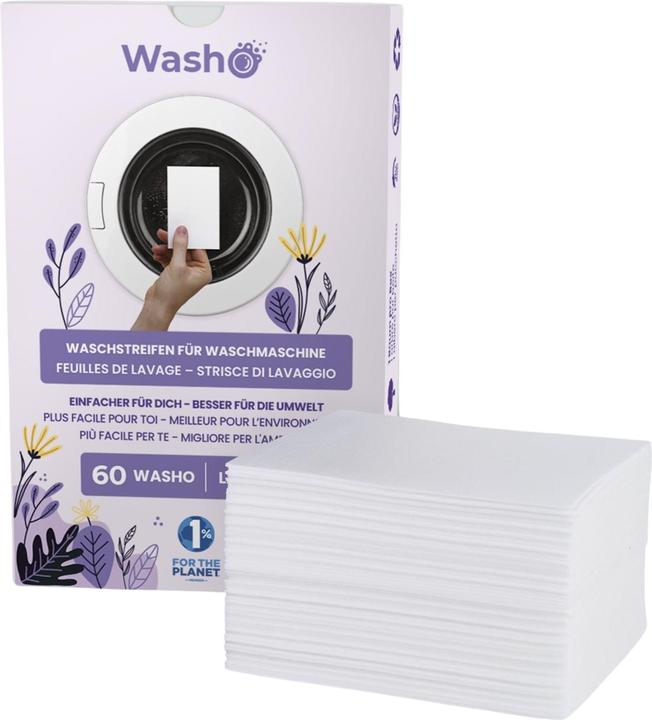 Image du produit Washo Bande de lavage (60 Cycles de lavage, Linge de toilette)