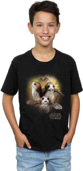 Image du produit Star Wars T-Shirt garçon Porg en coton brossé (116)