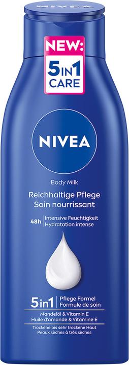 NIVEA DUPLIKAT Latte ricco per il corpo (Latte corpo, Crema corpo, 400 ml)