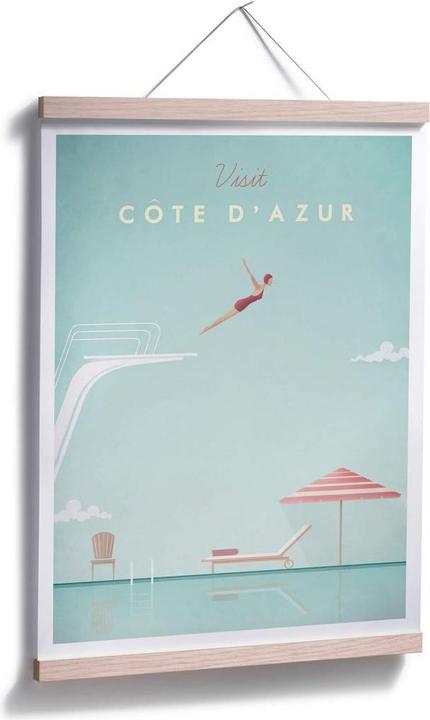 Produktbild Trenddeko Rivers - Côte d’Azur (80 x 100 cm)