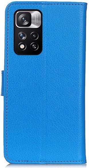Produktbild MU Classic Litchi Leder Bookcover Series (Xiaomi Redmi Note 11 Pro+ 5G, Xiaomi Redmi Note 11 Pro 5G)