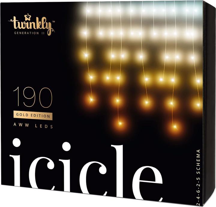 Actual product image Twinkly Icicle (5 m)