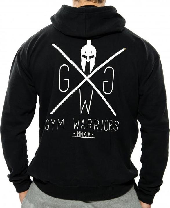 Actual product image Gym Generation Gym Warriors Zip Hoodie Black (L)