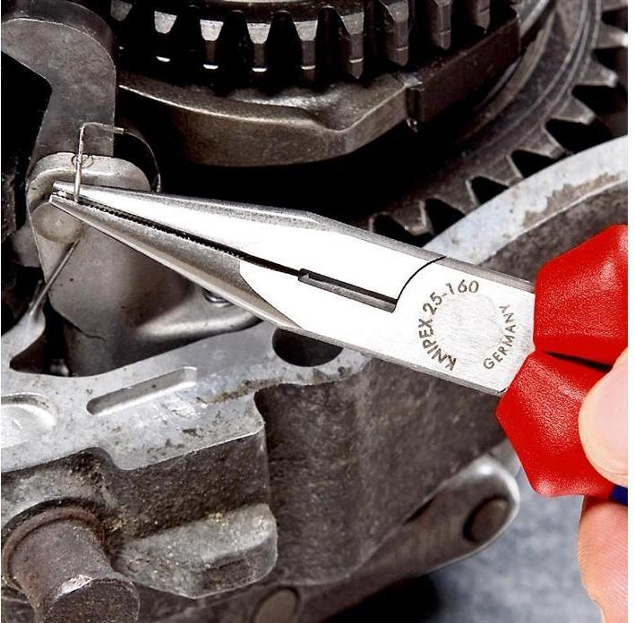 Immagine prodotto Knipex Pinza per meccanica - con becchi mezzotondi con tronchese (160 mm)