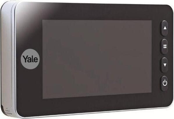 Yale YA-58001443-6011 - Digital Door Spy DDV 5800, 4.3quot Display, Silver, incl. Motion Detection (Digital)