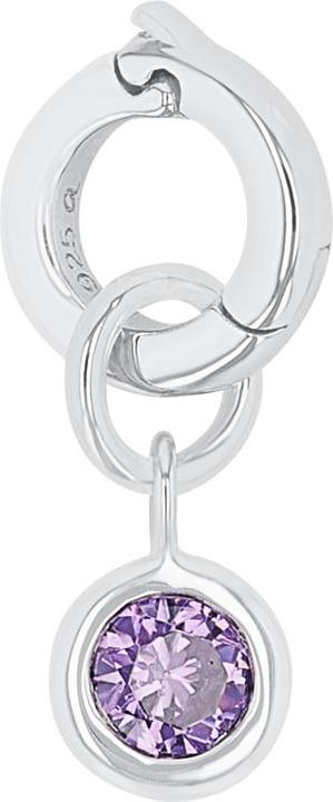Immagine prodotto Amor Ciondoli da donna, argento 925, zirconi sintetici. | Febbraio (Argento 925)