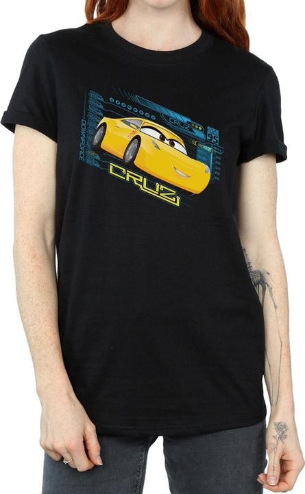 Actual product image Disney Womens/Ladies Cars Cruz Ramirez Cotton Boyfriend T-Shirt (XXL)