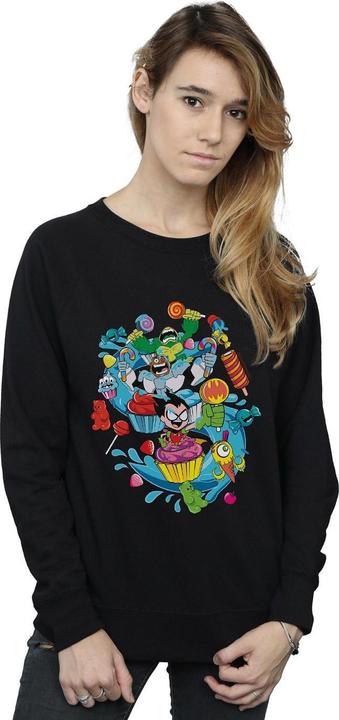 Immagine prodotto Teen Titans Go Candy Mania Felpa Donna (XL)