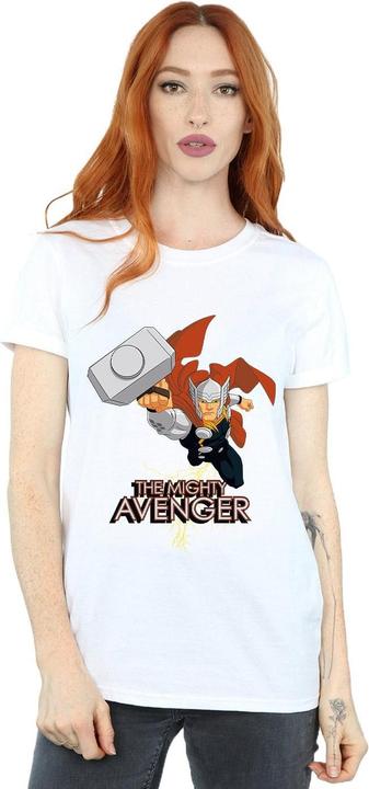 Produktbild Thor The Mighty Avenger Baumwolle Boyfriend TShirt (L)