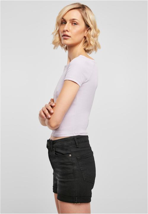 Actual product image Urban Classics Ladies Off Shoulder Rib Tee - 2416 (4XL)