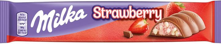Milka Chocolate bar strawberry 36.5 g (36.50 g)