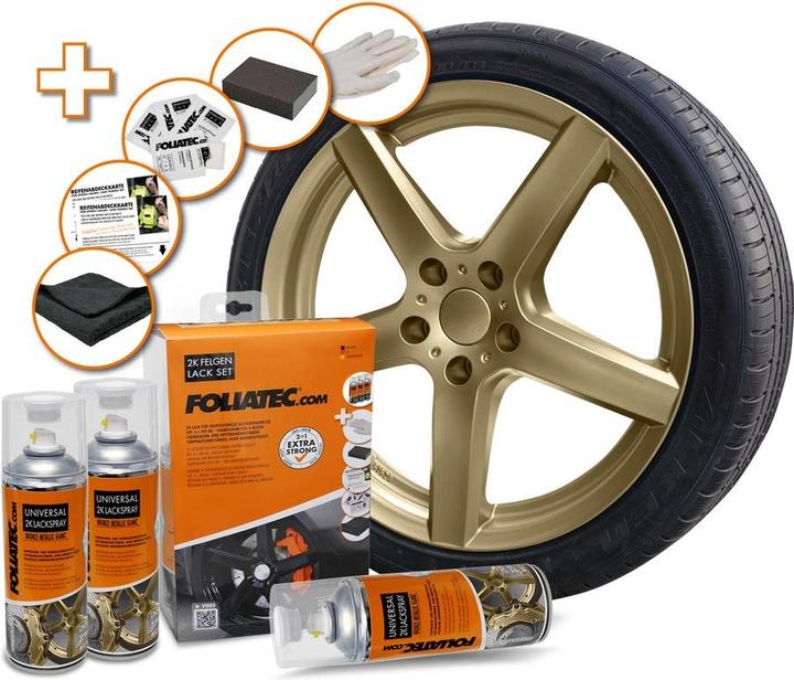 Immagine prodotto Foliatec Set di lacche per cerchi 2K