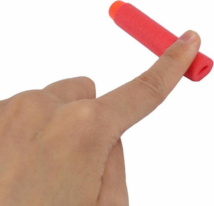 Produktbild Hermex 100-teiliges Dartpfeil-Set in Rot für NERF N-Strike Elite