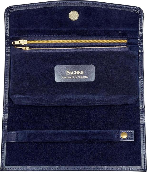 Immagine prodotto Sacher 1.010.301.014.023 - Rotolo gioielli in pelle acuro navy