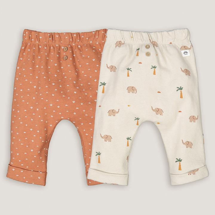 La Redoute Collections 2er-Pack bedruckte Pluderhosen
