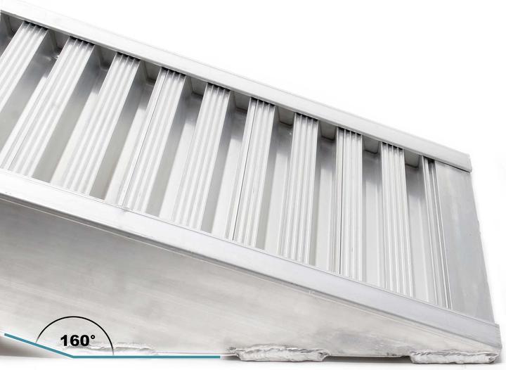 Actual product image Wiltec Loading ramp 161cm 2025kg ATV Quad motorbike aluminium loading ramp
