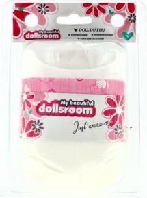 Actual product image My Beautiful Dollsroom Doll nappies 5 pieces