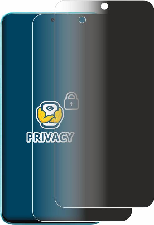 Productafbeelding BROTECT Anti-spionnetje privacyfolie Beschermfolie tegen blauw licht (2 Stuk, Honor X8a)
