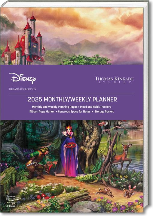 Produktbild Thomas Kinkade: The Disney Dream Collection - Monats- und Wochenplaner 2025 (Deutsch)