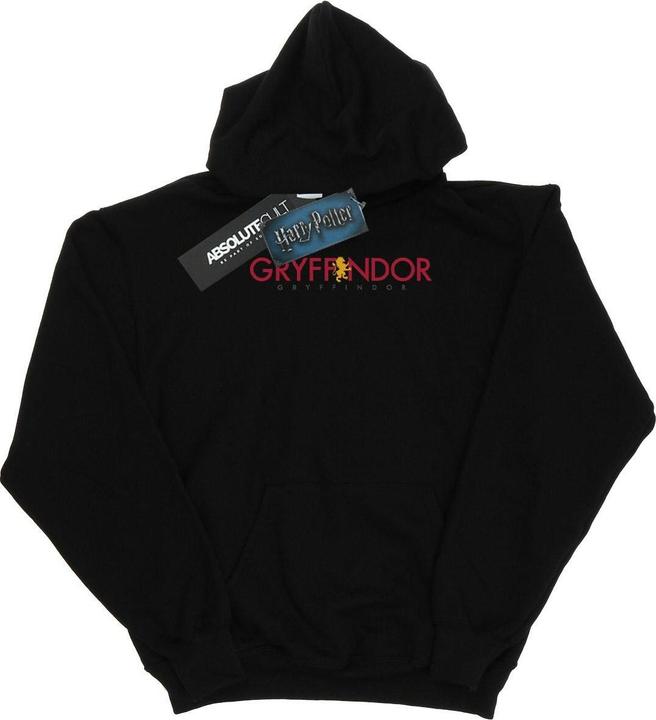 Actual product image Mens Gryffindor Text Hoodie (S)