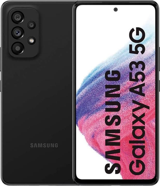 Actual product image Samsung Galaxy A53 5G Enterprise Edition (128 GB, Awesome Black, 6.50", Dual SIM, 64 Mpx, 5G)