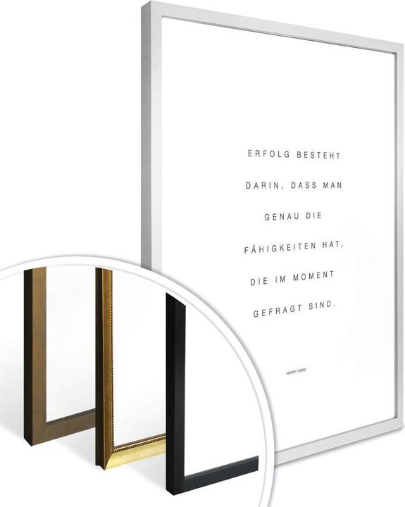 Produktbild Trenddeko Erfolg besteht darin… (50 x 60 cm)