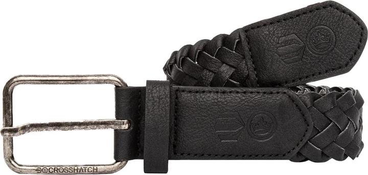 Actual product image Crosshatch Mens Pretzel Woven Waist Belt (XL)