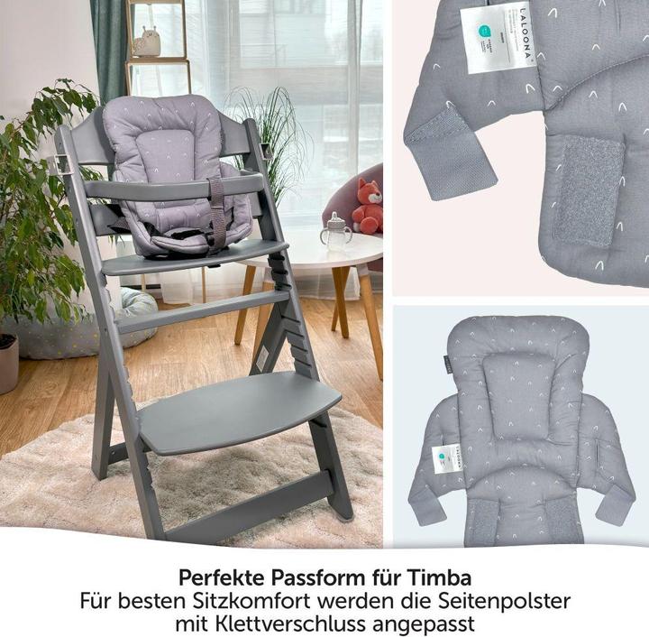 Image du produit La Loona LaLoona réducteur de siège pour chaise haute Réducteur de siège pour chaise haute bebeconfort Timba