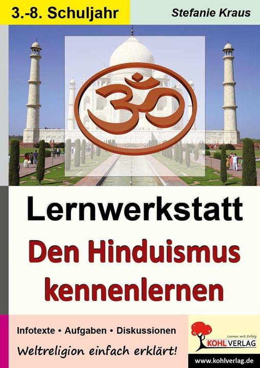 Produktbild Lernwerkstatt Den Hinduismus kennen lernen (Deutsch, Stefanie Kraus, 2013)