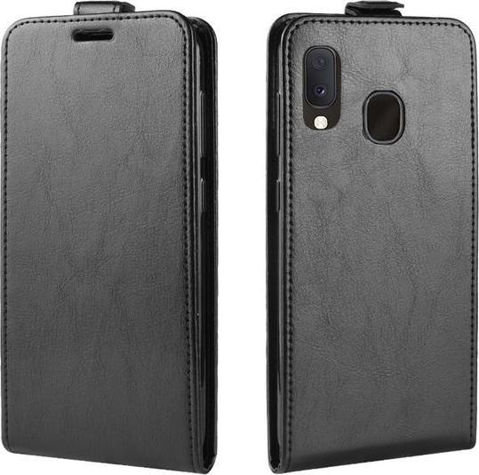 Actual product image MU Classic Leather Flipcase Cover (Samsung Galaxy A20e)