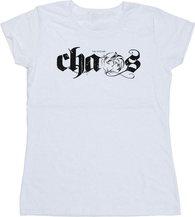 Actual product image Netflix Womens/Ladies The Witcher Chaos Cotton T-Shirt (M)